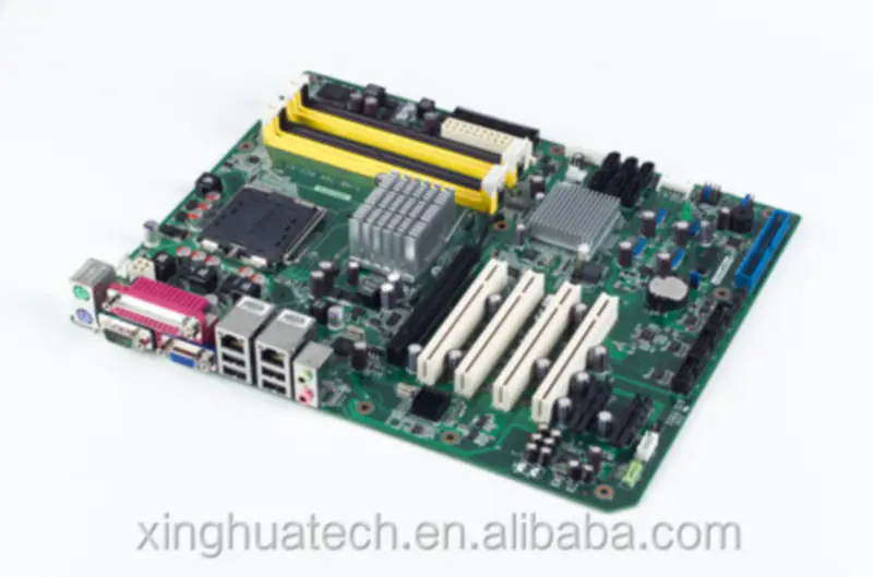 Advantechin teollisen mini pc:n emolevy AIMB-766G2-00A2E LGA775 Intel Core 2 Quad/Core 2 Duo ATX, jossa on VGA, 4 COM ja Dual L