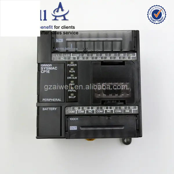 Teollisuuden Omron PLC-ohjelmointiohjain CP1E-N20DR-A CP1E-N20DR-A