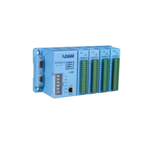 Advantech ADAM-5000L/TCP-BE 4-paikkainen hajautettu DA-järjestelmä