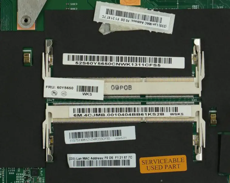 Lenovo emolevy W701 W700 FRU 60Y5650 Riippumaton näytönohjain