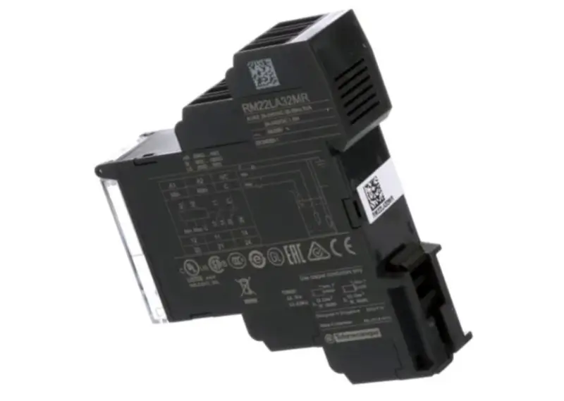 Schneider 3-vaiheinen RM17TE00 Zelio 24V 5A moduuli DC-jännitteen ohjausrele 208 ~ 480 VAC