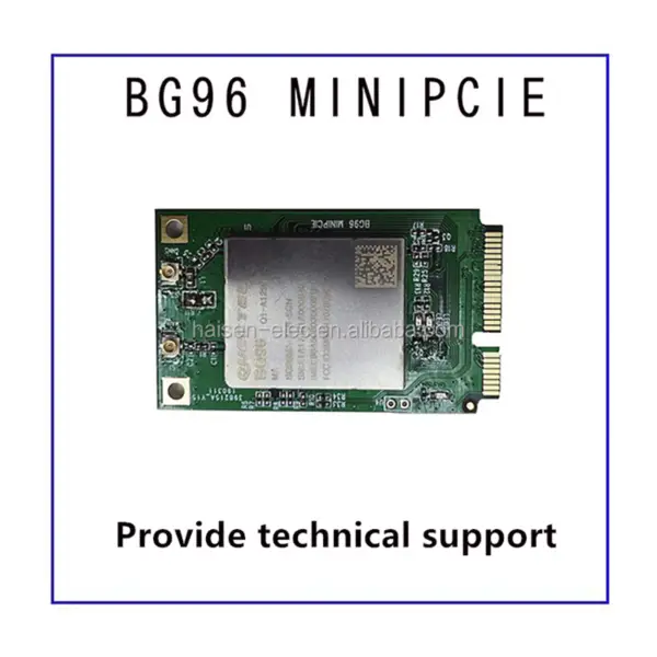 LTE Cat M1/Cat NB1/EGPRS QUECTEL-moduuli, jossa on maailmanlaajuinen kattavuus BG96 Mini PCIe, jossa on SIM-korttipaikka