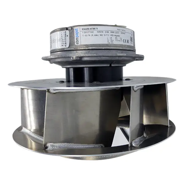 Ebm papst EC230V 448W 2.8A 3000 rpm R3G250-AT39-71 kierteinen tuuletin R3G250-AD63-22