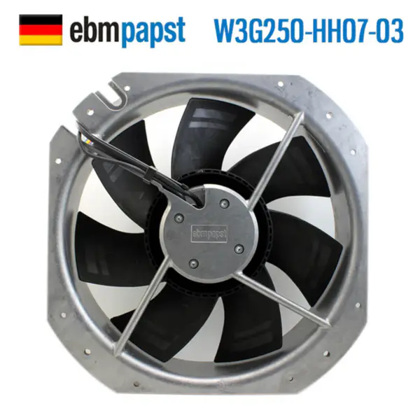 ebmpapst W3G250-HH07-03 280*80 220V 83W täysmetallinen aksiaalituuletin