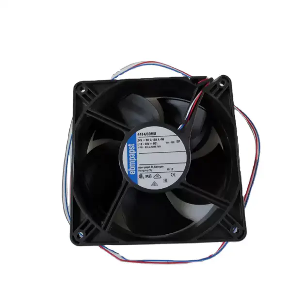 ebmpapst tuuletin 4414/39MU-598 120 * 120 * 38mm 24V 4.4W vedenpitävä DC-tuuletin teollisuusautomaatiokaapin ohjauskaapin tuuletin