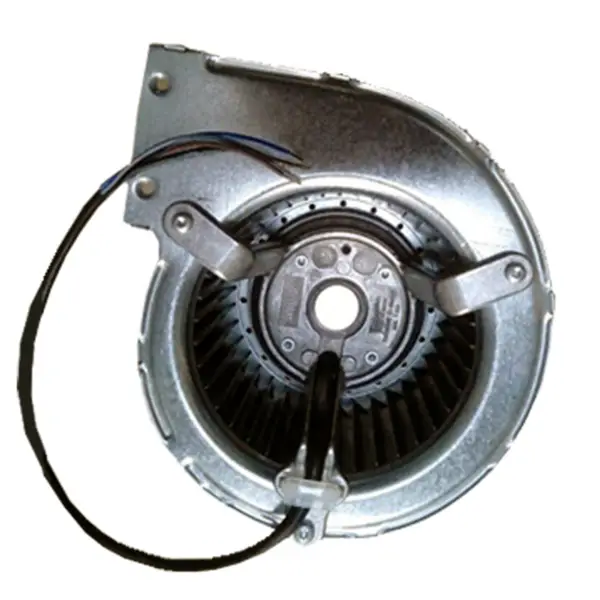 Ebm papst D2E133-AM31-05 400VAC IP44 1850 RPM kaksoissyöttöinen keskipakopuhallin taajuusmuuttajalle