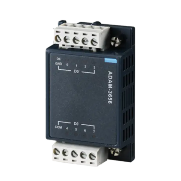 Advantech ADAM-3656-AE Älykäs RTU-kaukopääteyksikkö 8-kanavainen digitaalinen lähtömoduuli