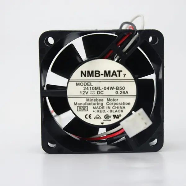2410ML-04W-B59 12V 0.26A Alkuperäinen NMB-MAT 6025 Kaksoispallotuuletin 6cm