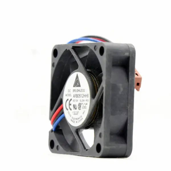 Delta 5015 jäähdytystuuletin 12V 0.2A 2.4W 6400 rpm kaksinkertainen pallotuuletin AFB0512HHB