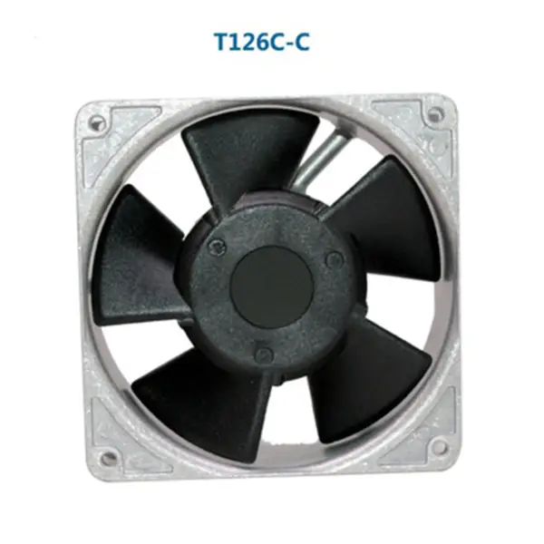 Alkuperäinen japanilainen ROYAL T126C-C 220V 12038 50/60 HZ 15W kuulalaakeroitu jäähdytystuuletin
