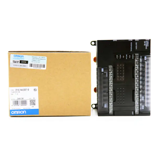 Automaatio-koneohjain Omron PLC CP1E N20 CPU-moduuli CP1E-NA20DT-D CP1E-NA20DT-D
