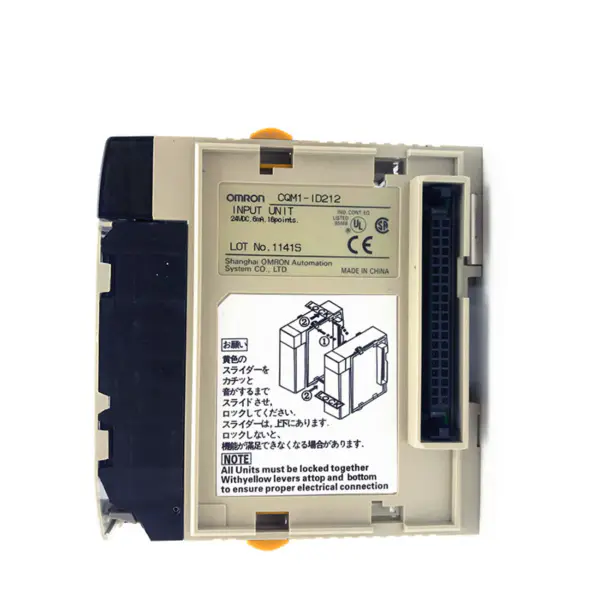 Teollisuuden Omron CQM1 PLC analoginen tuloyksikkö CQM1-ID212