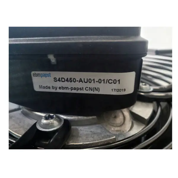 Ebm papst S4D450 340W 0.61A 450mm aksiaalivirtauksen jäähdyttimen tuuletin