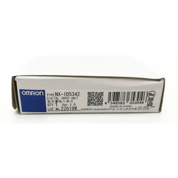 Omron NX-sarjan PLC Digitaalinen analoginen tulomoduuli NX-ID5342