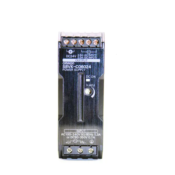 Kilpailukykyinen hinta Ohjelmointi TR PLC Controller Omron virtalähde S8VK-C06024