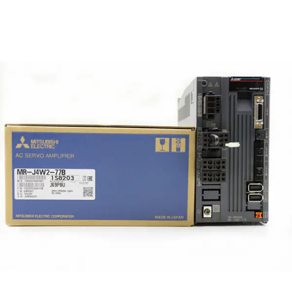 Mitsubishi AC Easy Ethercat Servomoottori ja taajuusmuuttaja 750W 220V J4W2-sarja MR-J4W2-77B