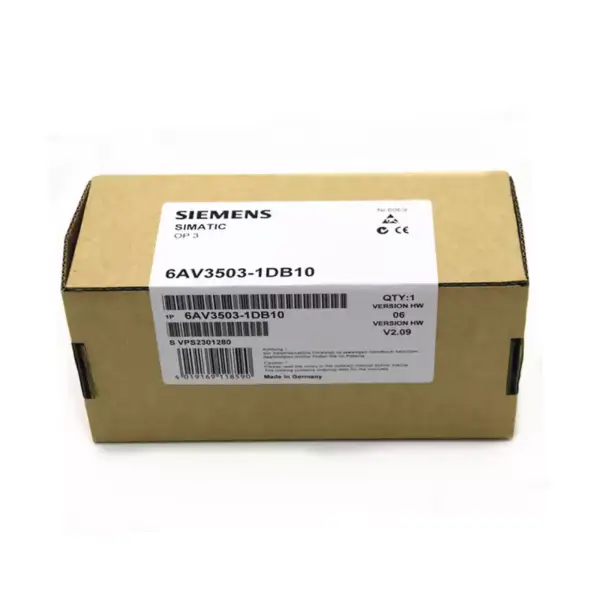 Siemens SIMATIC OP3 6AV3503-1DB10 -paneeli