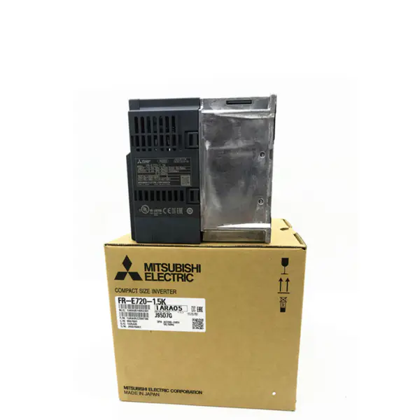 1.5 KW Mitsubishi 3-vaiheinen AC DC Power taajuusmuuttaja taajuusmuuttaja Drive Series 1.5KW FR-E720-1.5K Manuaalinen Guangzhou