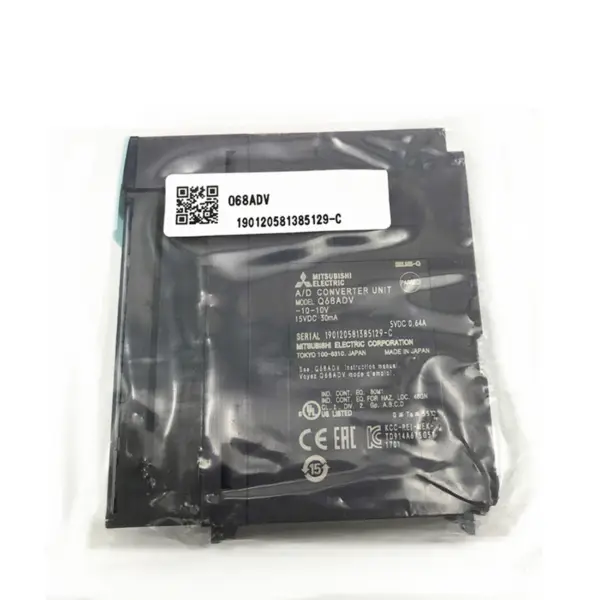 Mitsubishi Melsec-Q-sarjan PLC Analoginen tulomoduuli Q68ADV