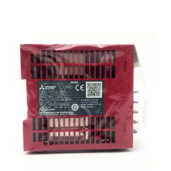 Mitsubishi L-sarjan virtalähde L61P-CM PLC:lle