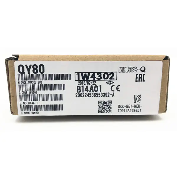 Mitsubishi Melsec Q-sarjan PLC 16 pisteen transistorilähtöyksikkö QY80