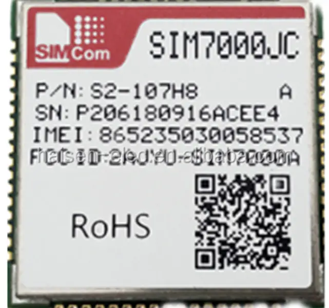 SIMCOM SIM7000JC B1/B3/B5/B8/B18/B19/B26 IoT-järjestelmät