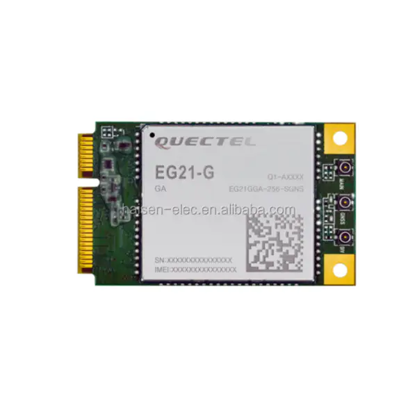 LTE CAT 1 4G IOT-MODUULI Quectel EG91 M2M- ja IoT-sovelluksiin yhteensopiva UMTS/HSPA+-moduulin UG95/UG96 LPWA BG95/BG96 kanssa.