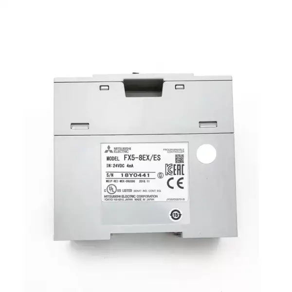 Mitsubishi MELSEC IQ-F PLC FX5-laajennustulomoduuli FX5-8EX/ES Mitsubishi MELSEC IQ-F PLC FX5-laajennustulomoduuli FX5-8EX/ES