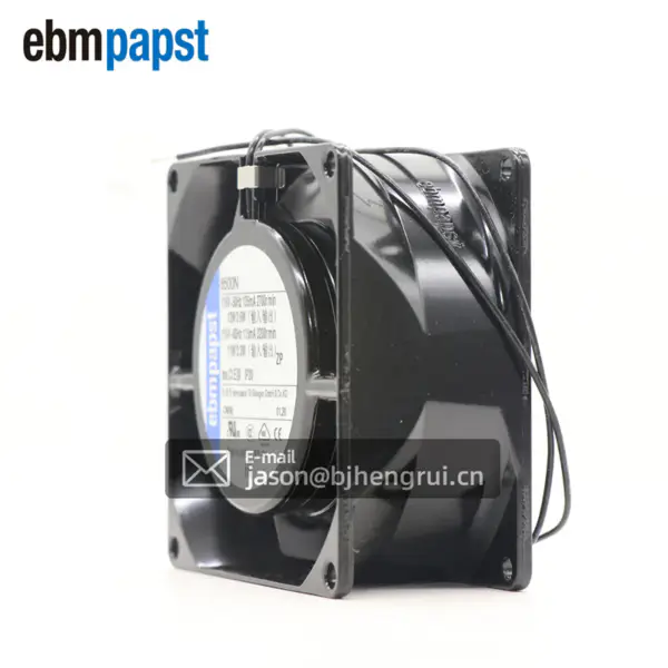 TYP 8500N Ilmavirta 61m3 /h 3200rpm Ebm papst Tuuletin 115V 80 * 80 * 38mm Full Metal jäähdytys Fam Cabinet Chassis lämmönhukka