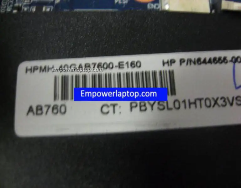 HP DV7-6000 645384-001 Emolevy