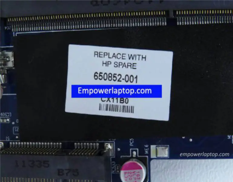 HP 650852-001 DV6 DV6-6000 -emolevy HP 650852-001 DV6-6000 -emolevy