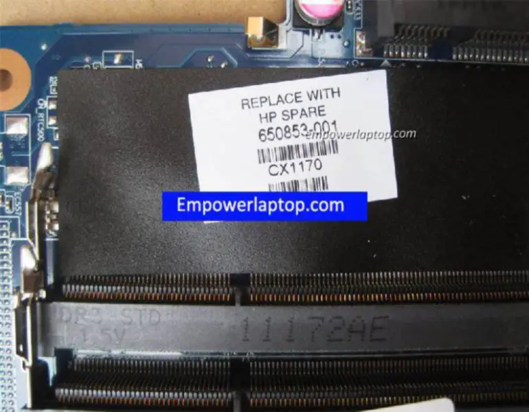 HP DV6Z-6100 650853-001 emolevy