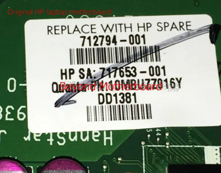 HP 712794-001 emolevy paviljonkiin