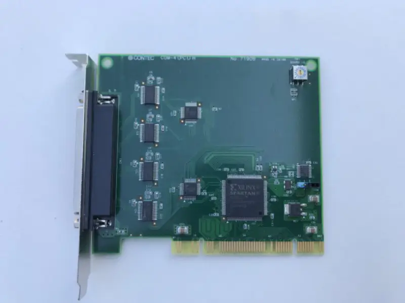 CONTEC COM-4(PCI)H NO.7190B teollisuuskortti