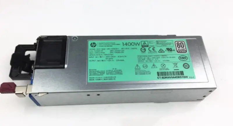 HP 1400W Flex Slot Platinum Plus Hot Plug -virtalähde 720620-B21 733427-001 754383-001 HSTNS-PF43 HSTNS-PF43