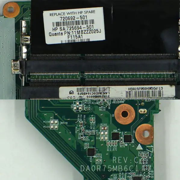 HP 720692-501 720692-001 15 emolevy