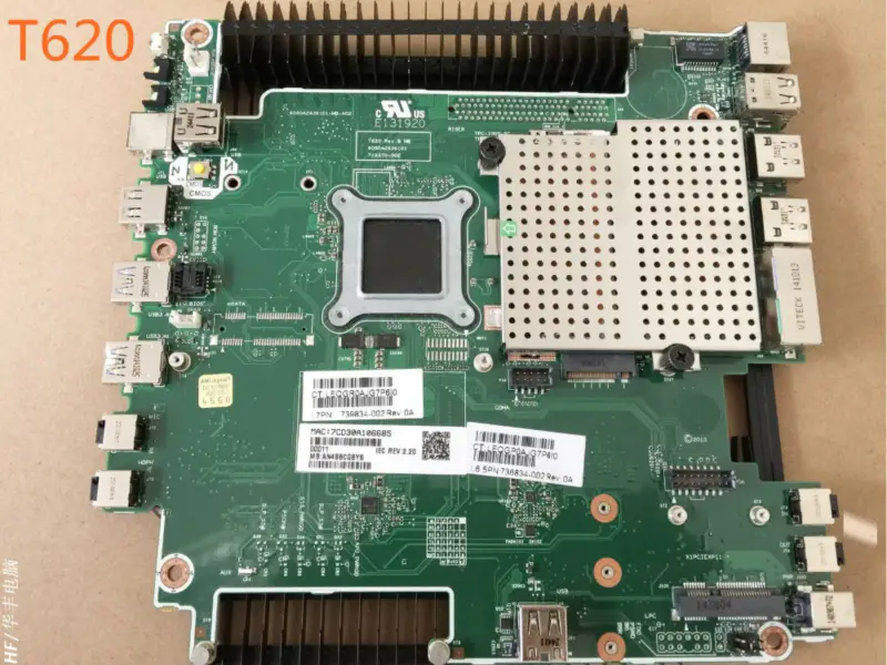 HP T620 736832-001 719369-002 AMD-suoritin GE217G-emolevy HP T620 736832-001 719369-002 AMD CPU GE217G