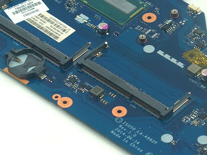 HP 15-R 250 G3 I3-suoritin 780487-001 780487-501 ZS050 LA-A992P-emolevy HP 15-R 250 G3 I3 780487-001 780487-501 ZS050 LA-A992P-emolevy