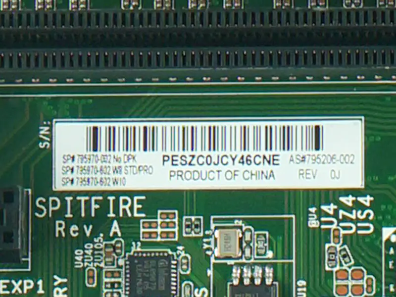 HP 795206-002 800 G2 Q170 1151 -emolevy 800 G2 Q170 1151