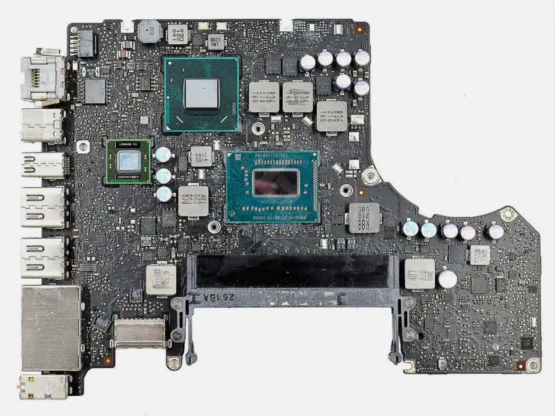 Macbook Pro A1278 820-3115-B MD101 MD102 emolevy i5-3210M prosessorilla (vuosi 2012)