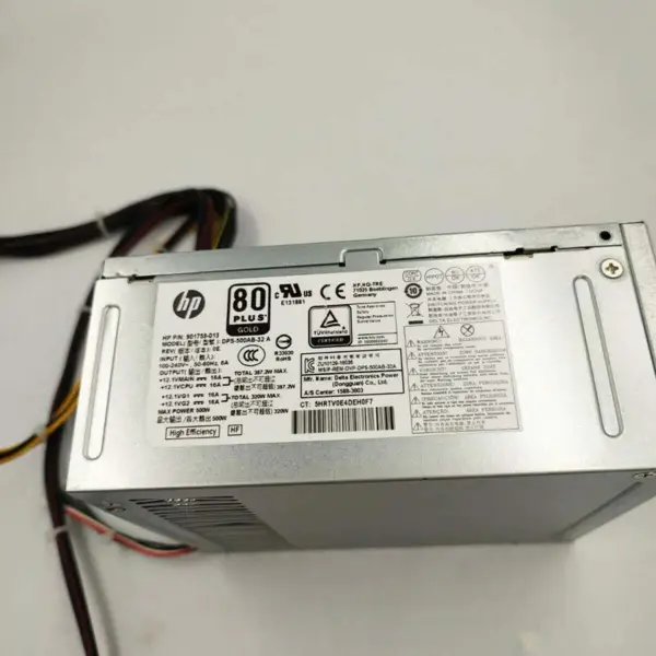 Virtalähde 500w Z2 G4 800 880 G3 901759-013 Malli Dps-500ab-32 A