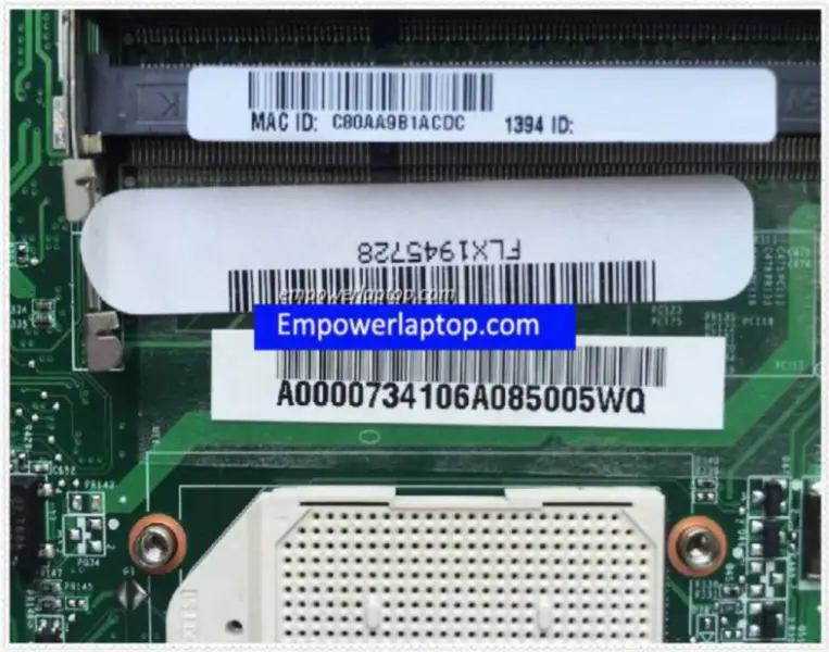 Toshiba Satellite L645 -emolevy