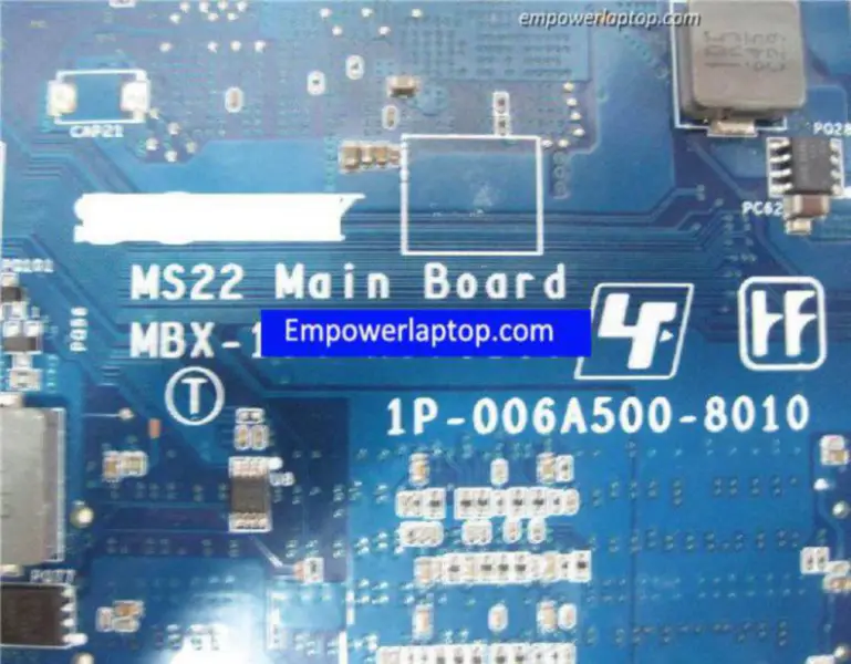 Sony Vaio VGN-AR A1217631A MS22 MBX-164 1P-006A500-8010 emolevy