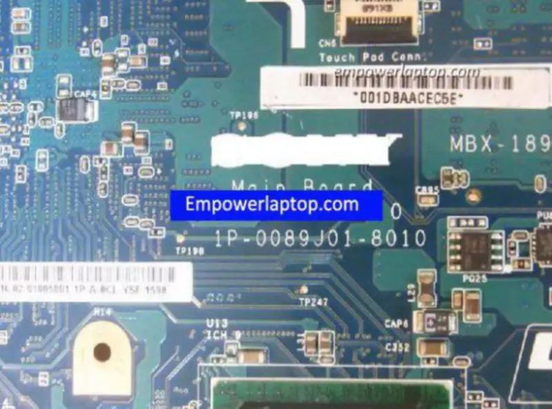Sony VGN-FW A1568977C MBX-189 M762 1P-0089J01-8010 emolevy
