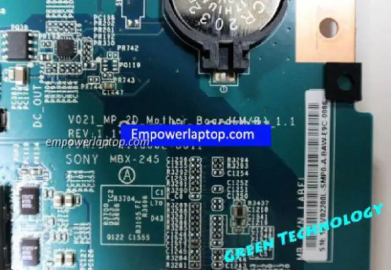 Sony A1832541A V021_MP 1P-0113J02-8011 MBX-245-emolevy (Sony A1832541A V021_MP 1P-0113J02-8011)