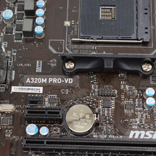 MSI A320M PRO-VD -emolevy AM4 A320 DDR4 Sata3 MSI A320M PRO-VD -emolevy AM4 A320 DDR4 Sata3