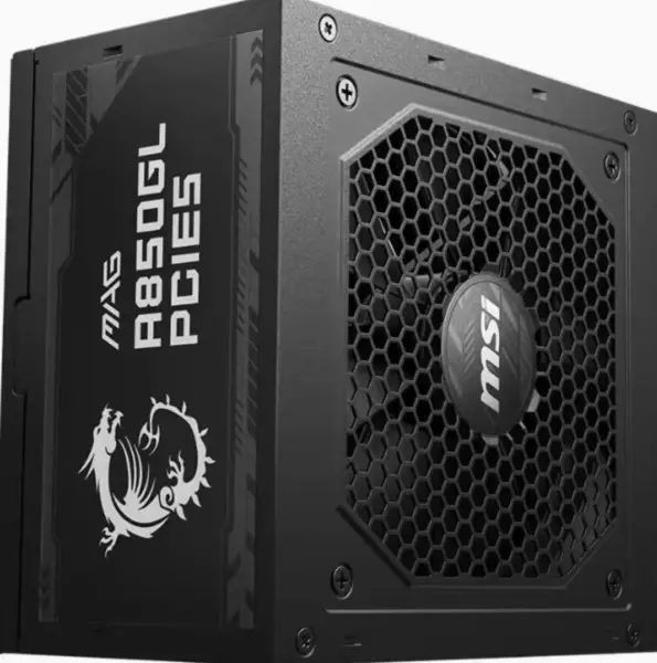 MSI MAG A850GL PCIES virtalähde