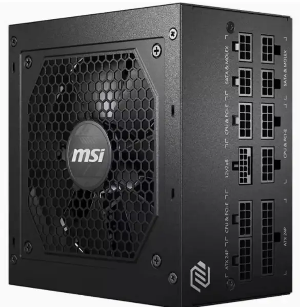 MSI MAG A850GL PCIES virtalähde