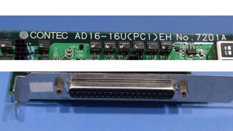 CONTEC AD16-16U(PCI)EH NO.7201A DAQ-kortti