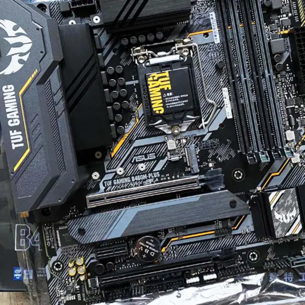 B460-emolevy Asus Tuf Gaming B460m-plus -järjestelmään